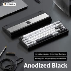Lucky65 V2 - Kit bàn phím cơ nhôm CNC 3 mode