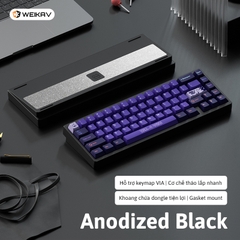 Lucky65 V2 - Kit bàn phím cơ nhôm CNC 3 mode