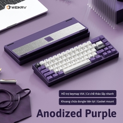 Lucky65 V2 - Kit bàn phím cơ nhôm CNC 3 mode