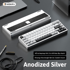 Lucky65 V2 - Kit bàn phím cơ nhôm CNC 3 mode