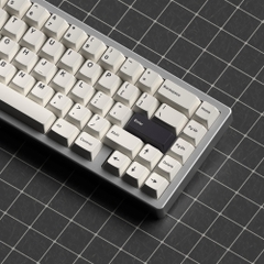 Bộ keycap JKDK Black on White (Cherry / PBT Dyesub / 131 nút)