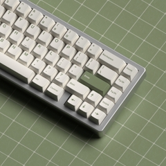 Bộ keycap JKDK Green on White (Cherry / PBT Dyesub / 131 nút)