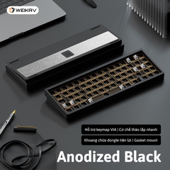 Lucky65 V2 - Kit bàn phím cơ nhôm CNC 3 mode