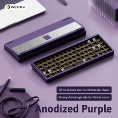 Lucky65 V2 - Kit bàn phím cơ nhôm CNC 3 mode