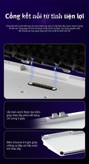 Nut65 - Kit bàn phím cơ nhôm 3 mode LED RGB