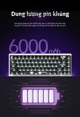 Nut65 - Kit bàn phím cơ nhôm 3 mode LED RGB