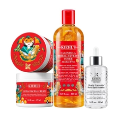 [Phiên bản giới hạn] Nước Cân Bằng Kiehl’s Hoa Cúc Calendula Herbal Extract Alcohol-Free Toner 500ml cho da thường tới da dầu