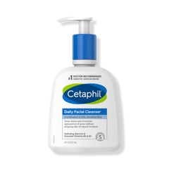 Sửa rửa mặt Cetaphil Daily Facial Cleanser 237ml dành cho da dầu CTPSRM01 bản Mỹ