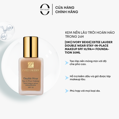 [3N1 Ivory Beige] Kem Nền Lâu Trôi Estee Lauder Double Wear Stay-in-Place Makeup SPF 10/PA++ Foundation 30ml