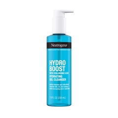 Sữa rửa mặt Neutrogena Hydro Boost with Hyaluronic Acid Hydrating Gel Cleanser 230ml làm sạch sâu và cấp ẩm cho mọi loại da