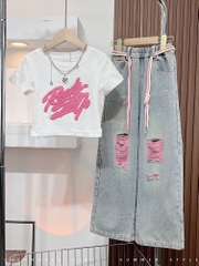 Sét áo thun quần jean-TN4.1609