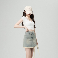 Chân váy jean-R2.2905