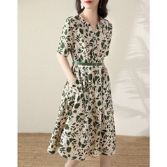 Váy lá xanh-TN13.0107