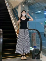 Quần suông kẻ-R6.0804.26