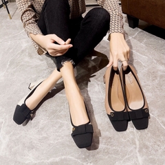 Giầy công sở phối nơ - TN6.1505