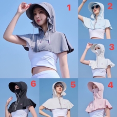 Mũ chống nắng choàng vai-TN7.0707
