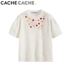 Áo len cộc tay Cache-TN4.0307