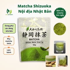 Bột Matcha Shizuoka Nhật Bản Gói 50g