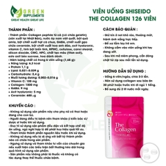 Viên Uống Shiseido The Collagen 126 Viên