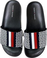 Dép Tommy Hilfiger DAVEY-X Black Multi