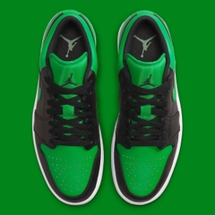 Jordan 1 Low Black Lucky Green 553560 065