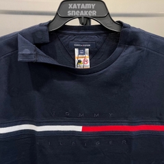 Áo Tommy Hilfiger ADP Essential Flag Logo Desert Sky 78C7099 411