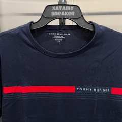 Áo Tommy Hilfiger Sensory Chest Stripe Xanh Đen 78J9113 410