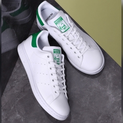 Stan Smith Trắng gót Green