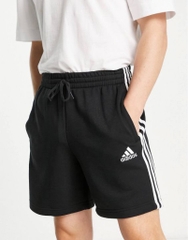 Quần Short adidas Nam Essentials Fleece 3 Stripes Black H20849