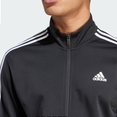 Áo Nam adidas Jacket Black Essentials Warm Up 3-Stripes H46099