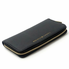 Ví Tommy Hilfiger Large Zip Wallet Pebble Black 6946753 990