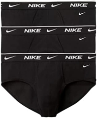 Underwear Nike Men's Everyday Cotton Stretch Brief Dri-Fit Black 3 Pack KE1106 001