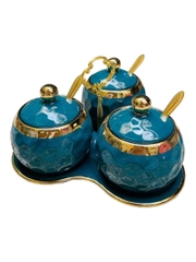 BỘ 3 HỦ ĐỰNG GIA VỊ SỨ