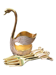 LỌ ĐỰNG MUỖNG NĨA THIÊN NGA VÀNG