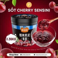Mứt / Sốt cherry sensini 1.36kg