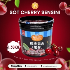 Mứt / Sốt cherry sensini 1.36kg