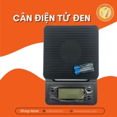 Cân điện tử đen