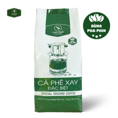 Cà phê xay đặc biệt Lộc Phát - Pha phin