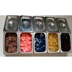 Khay inox 1/9 cao 10cm