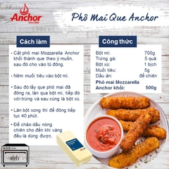 Phô mai Mozzarella Anchor khối 5kg