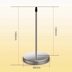 Que cắm bill đế inox cao cấp