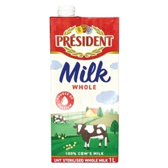 Sữa Tươi Nguyên Kem President Tiệt Trùng 3.5% 1L
