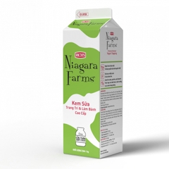 Kem Sữa Trang Trí & Làm Bánh Cao Cấp Rich's Niagara Farms Hộp 1Kg (Xanh lá)