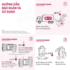 Kem Làm Bánh Rich's Niagara Farms Hộp 907g (Đen)