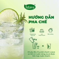 Bột chanh Lúave 400g
