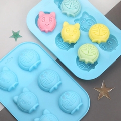 Khuôn silicon 6 hình Doraemon, Doremi