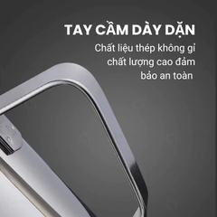 Bình đựng nước inox có nắp ngắn 1500ml