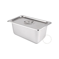 Khay inox 1/9 cao 10cm