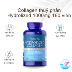 Collagen thủy phân Hydrolized 100mg 180 viên