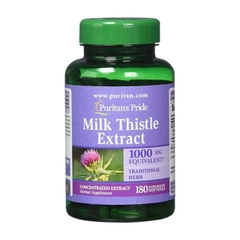 Viên uống bổ gan Milk Thistle Extract 1000mg Puritan's Pride, lọ 180 viên